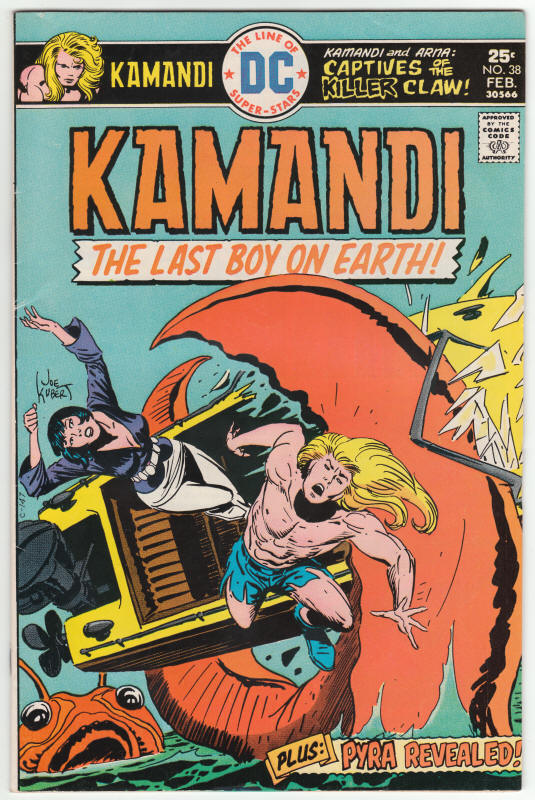 Kamandi #38 front cover