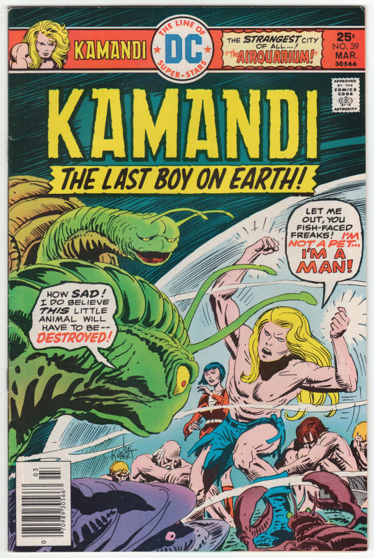 Kamandi #39 front cover