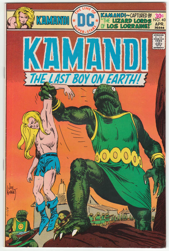Kamandi #40 front cover