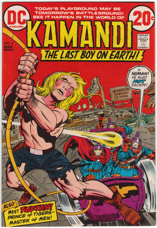 Kamandi #4 front cover