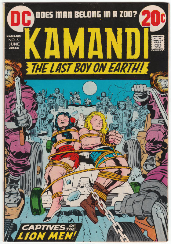 Kamandi #6 front cover