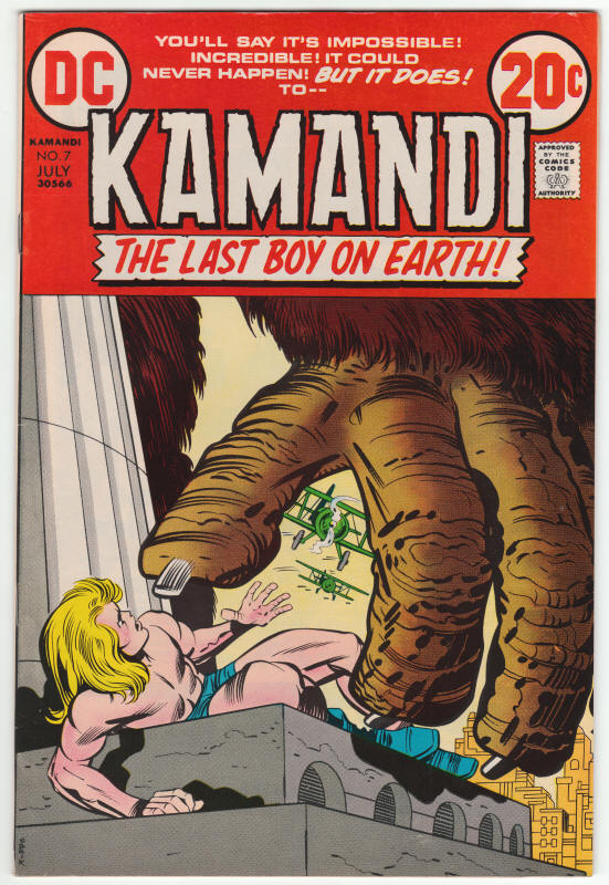 Kamandi #7 front cover