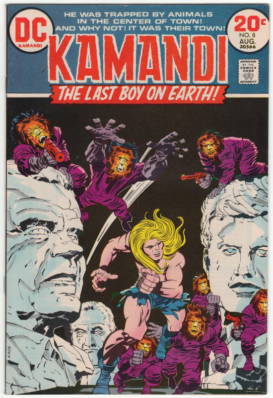 Kamandi #8 front cover