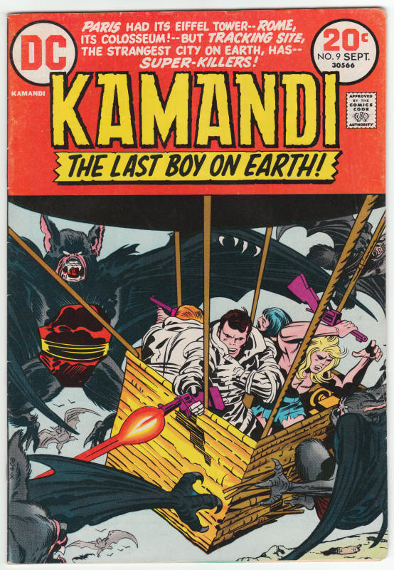 Kamandi #9 front cover