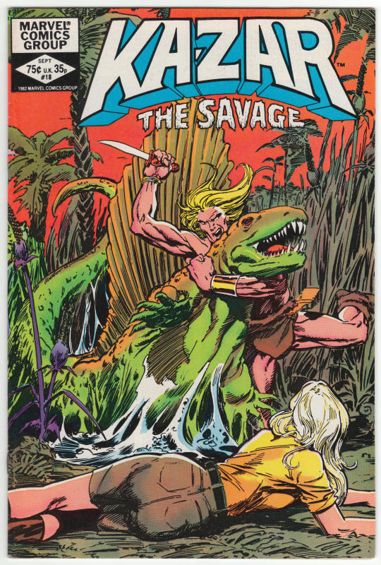 Ka-Zar The Savage #18 front cover