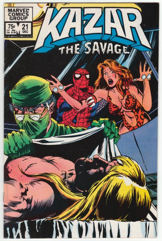 Ka-Zar The Savage #21 front cover
