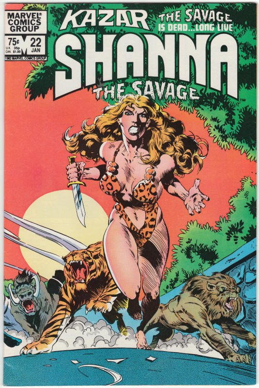 Ka-Zar The Savage #22 front cover