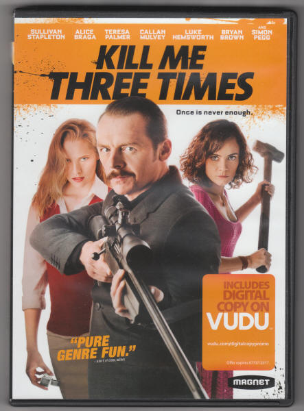Kill Me Three Times DVD front