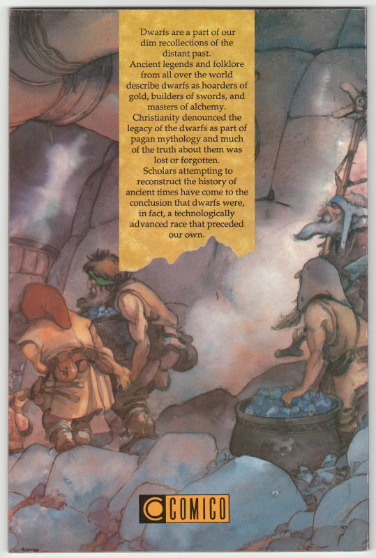 Kingdom Of The Dwarfs 1 back cover