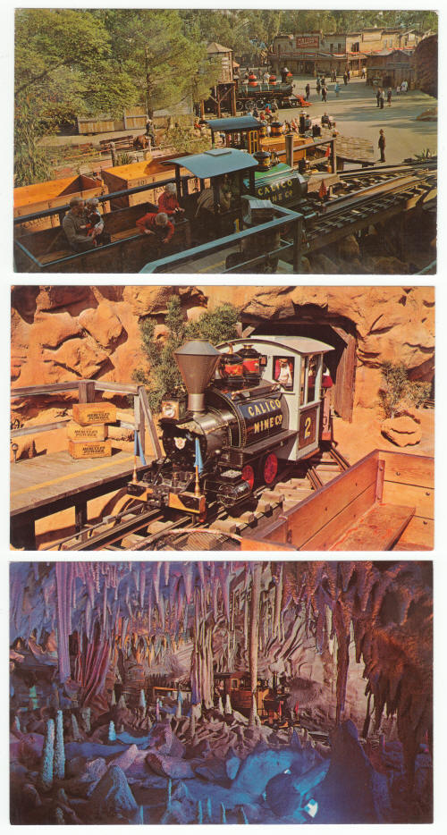 1960s Knotts Berry Farm Post Cards