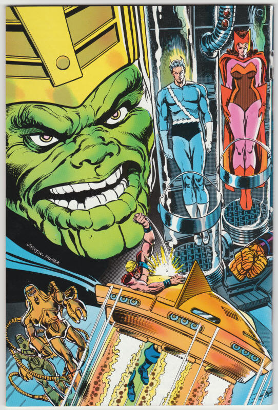 Kree Skrull War Starring The Avengers #1 back cover