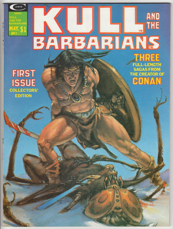 Kull And The Barbarians #1 front cover