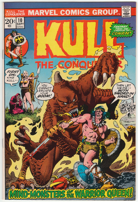 Kull The Conqueror 10 front cover
