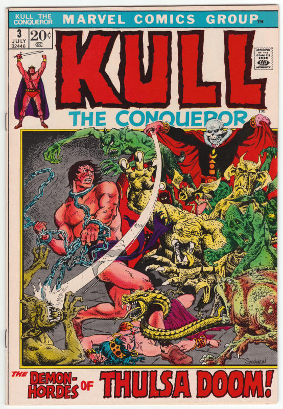Kull The Conqueror 3 front cover