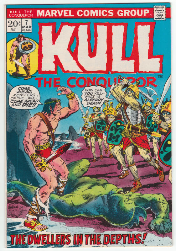 Kull The Conqueror 7 front cover