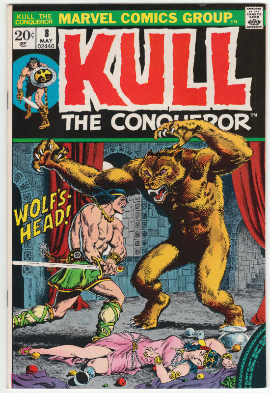 Kull The Conqueror 8 front cover