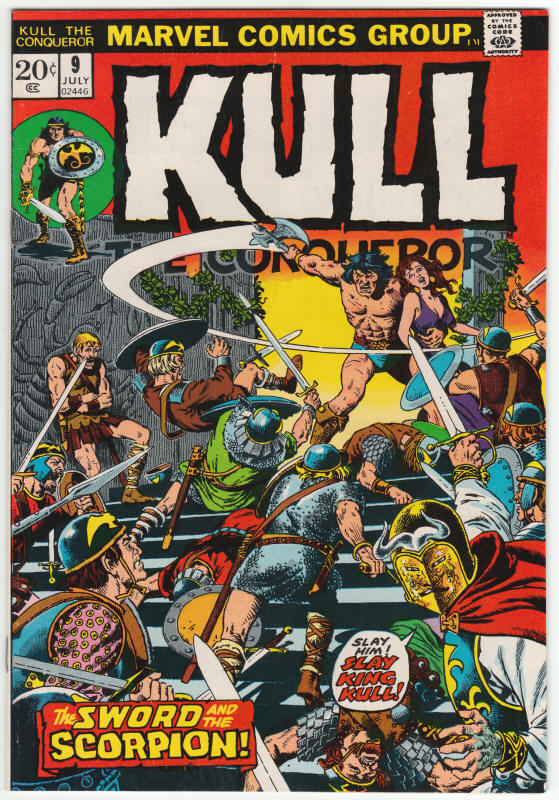 Kull The Conqueror 9 front cover
