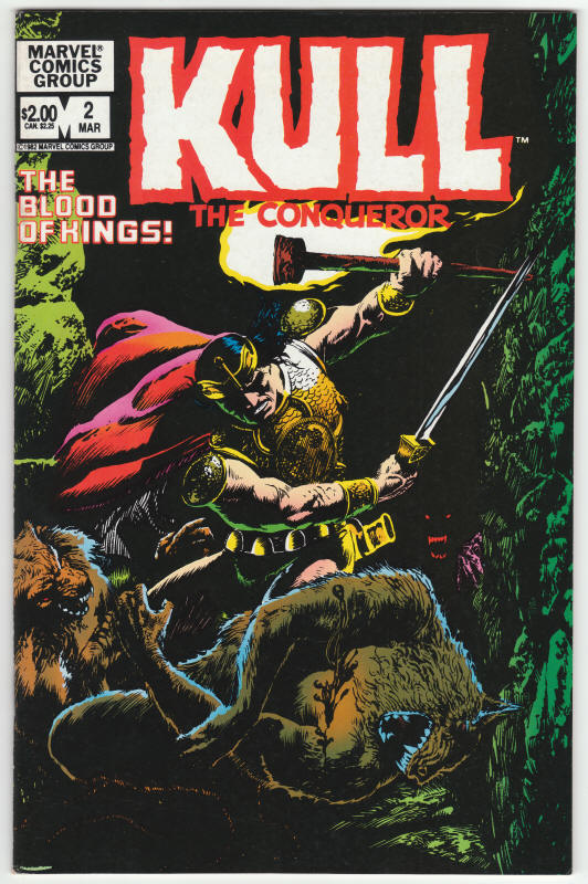 Kull The Conqueror Volume 2 #2 front cover