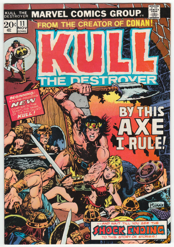 Kull The Destroyer 11 front cover