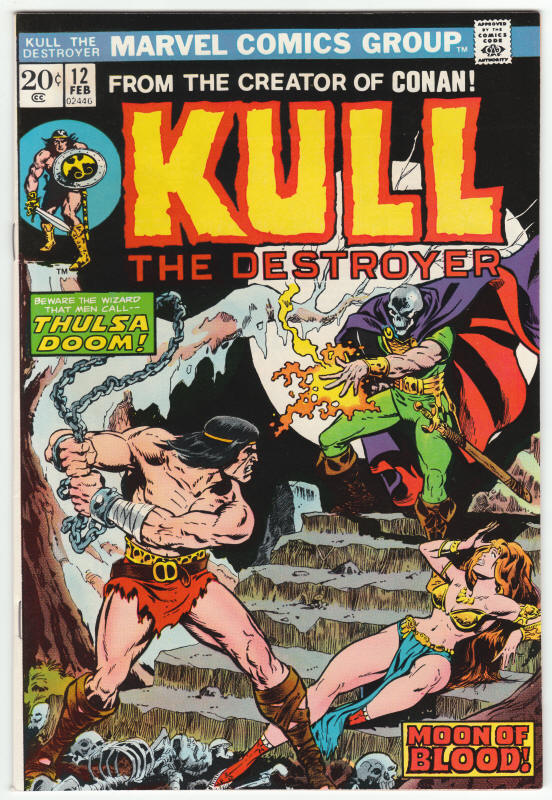 Kull The Destroyer 12 front cover