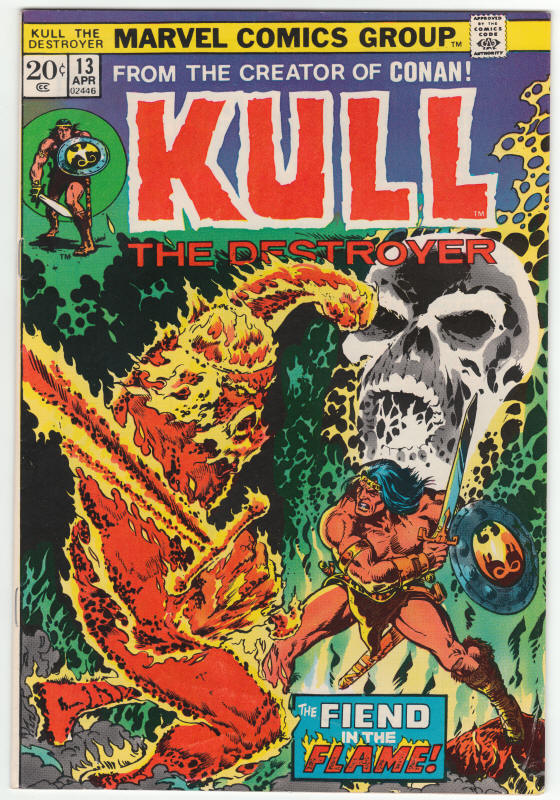 Kull The Destroyer 13 front cover