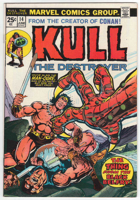 Kull The Destroyer 14 front cover