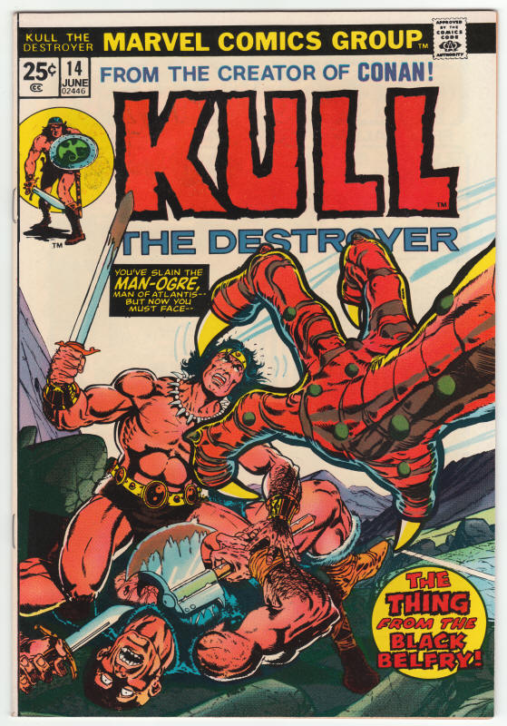 Kull The Destroyer 14 front cover