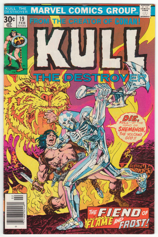 Kull The Destroyer #19 front cover