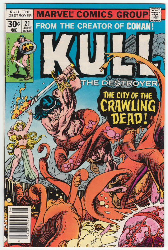 Kull The Destroyer #21 front cover