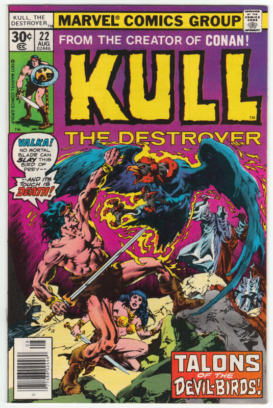 Kull The Destroyer 22 front cover
