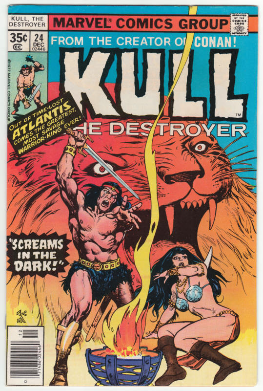 Kull The Destroyer #24 front cover