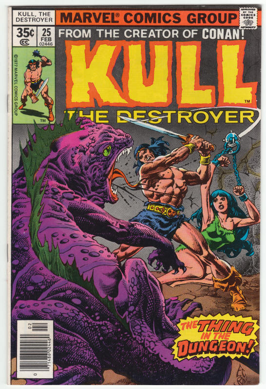 Kull The Destroyer 25 front cover