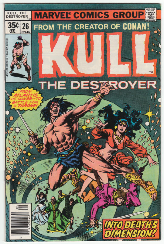 Kull The Destroyer 26 front cover