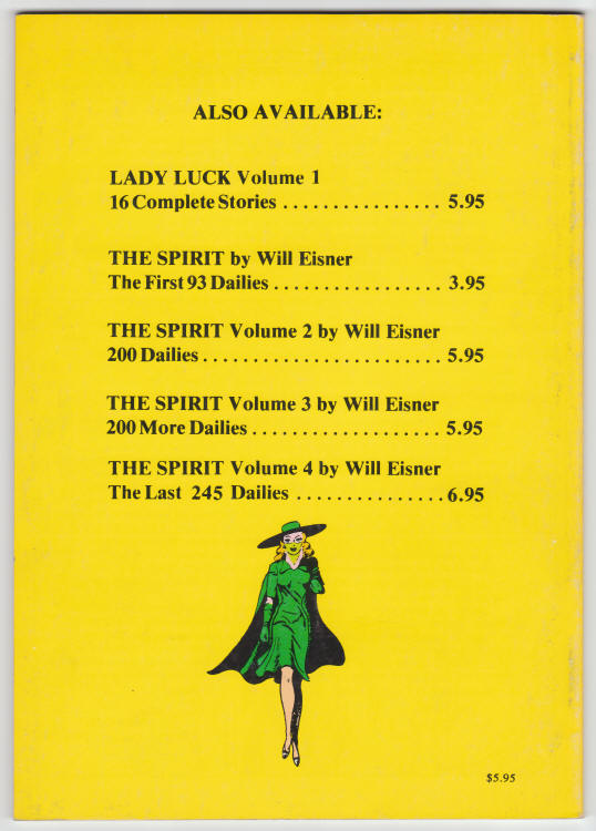 Lady Luck Volume 2 back cover