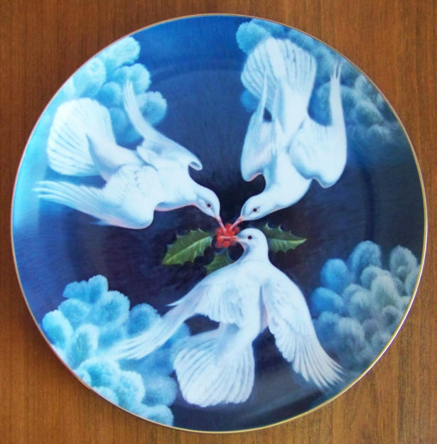 Larry Toschik Peace Plate 1981 front