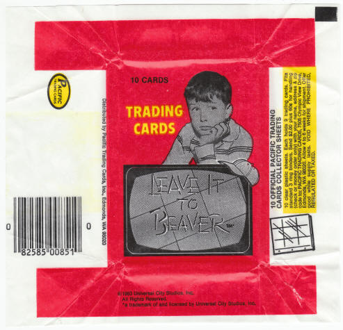 1983 Pacific Leave It To Beaver Wrapper