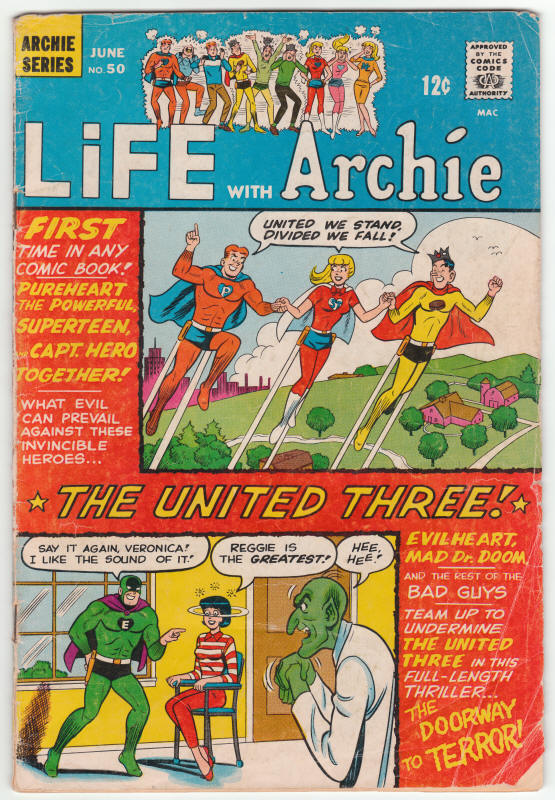 Life With Archie #50 front cover