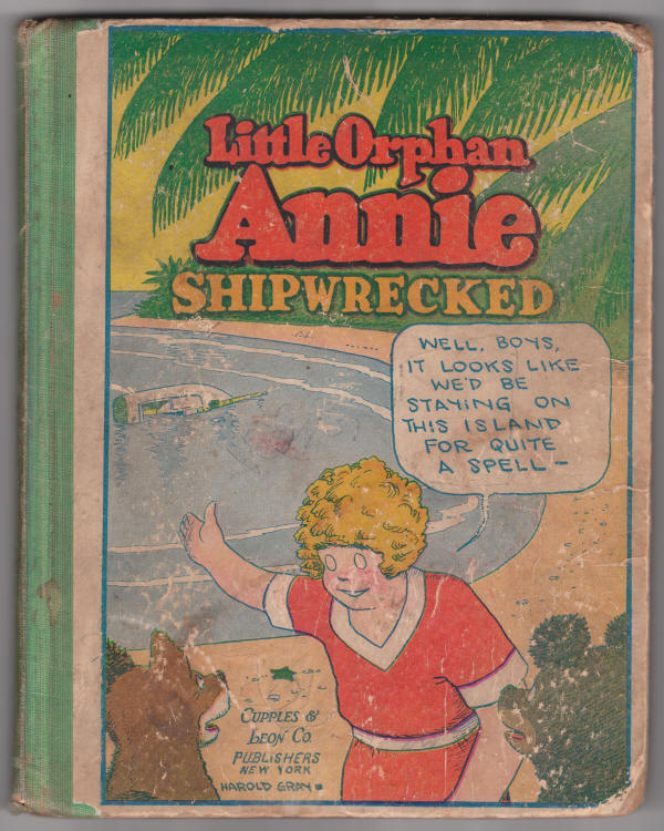 Little Orphan Annie Shipwrecked front cover