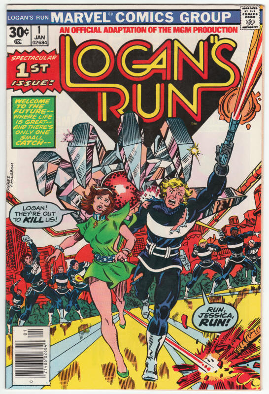 Logans Run #1 front cover