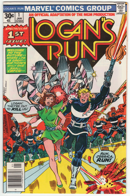 Logans Run #1 front cover