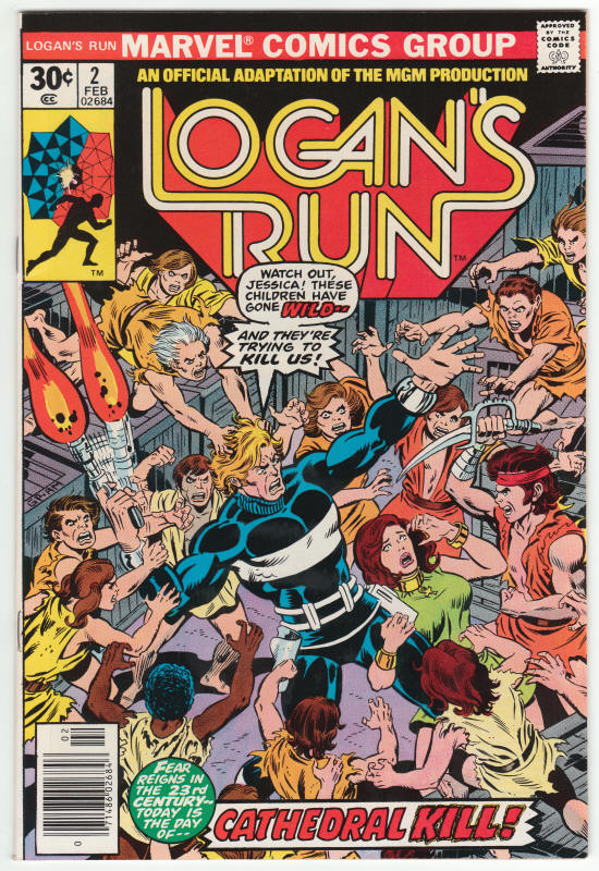 Logans Run #2 front cover