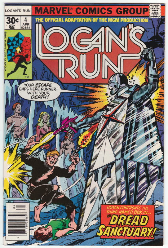 Logans Run #4 front cover