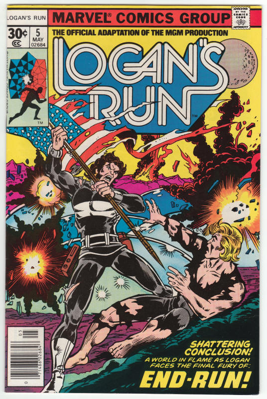 Logans Run #5 front cover