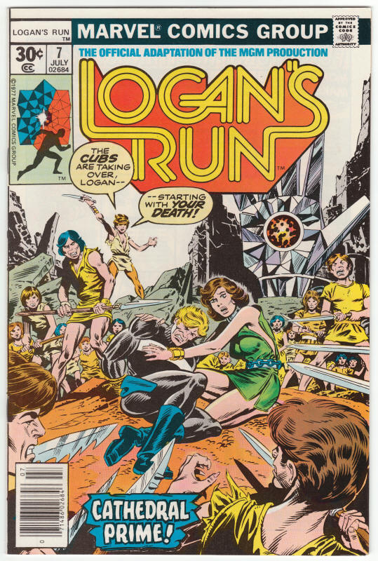Logans Run #7 front cover