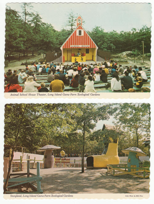 Long Island Game Farm Post Cards