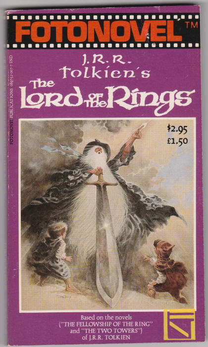 The Lord Of The Rings Fotonovel front cover
