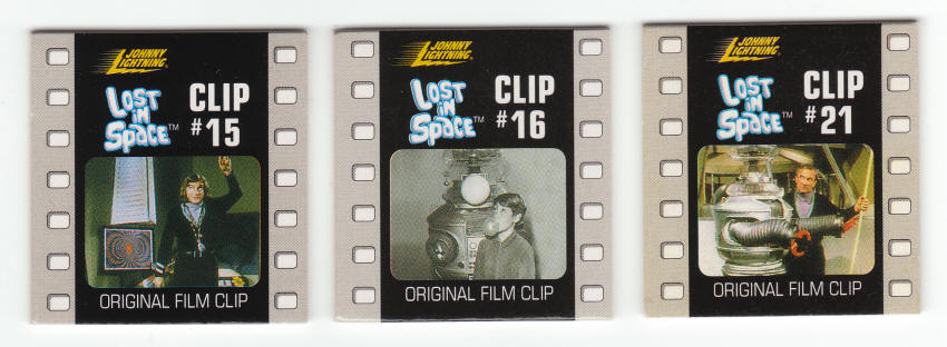 Lost In Space Johnny Lightning Clip Cards