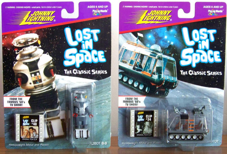 Lost In Space Johnny Lightning Die Cast Toys Robot B9 Chariot