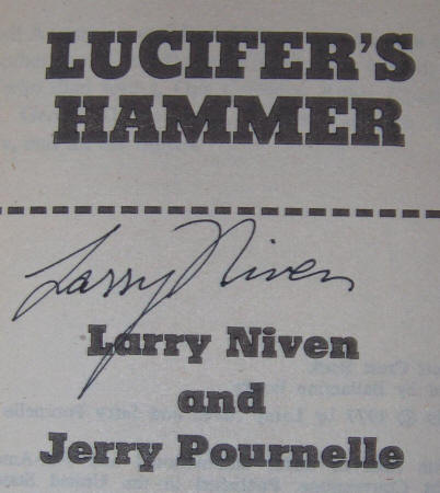 Larry Niven signature