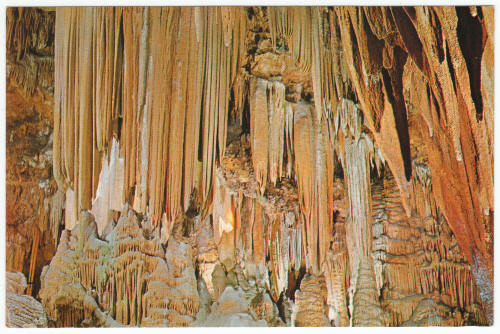 Luray Caverns Throne Room Post Card